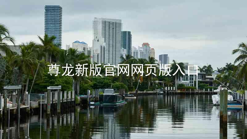 尊龙新版官网网页版入口